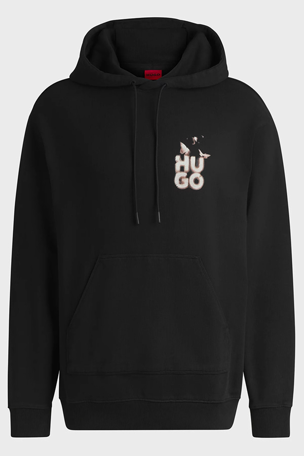 ΜΠΛΟΥΖΑ ΦΟΥΤΕΡ HUGO - 002 ΜΑΥΡΟ